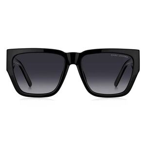 Marc Jacobs Black Gradient Square Sunglasses with Case